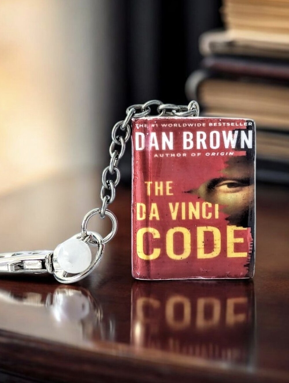 The Da Vinci Code Mini Book Purse Charm